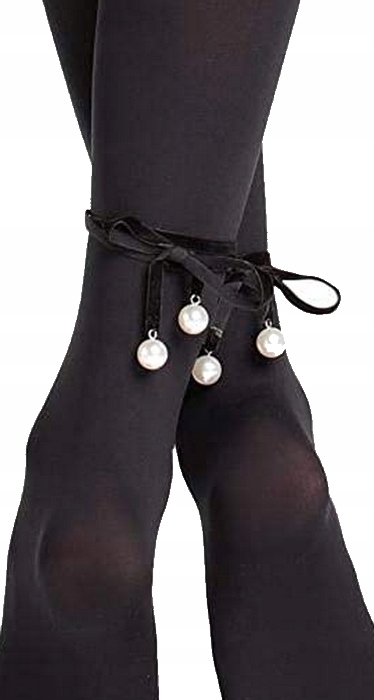 CALZEDONIA Rajstopy 50DEN wiazane perły 1/2 S/M Marka Calzedonia