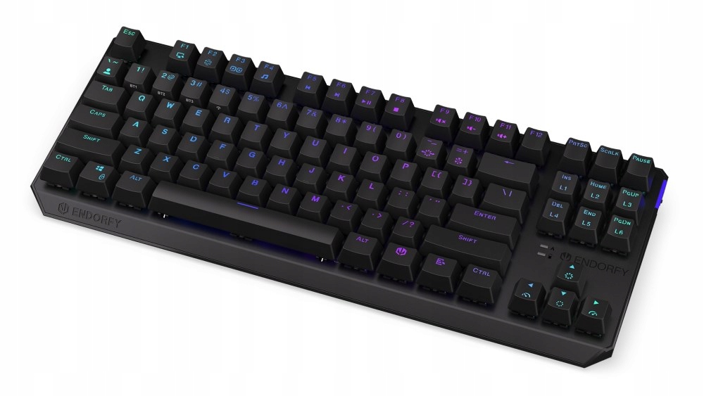 Endorfy Klávesnice Thock Tkl Wireless Cz Red, Mechanická, Bezdrátová, …