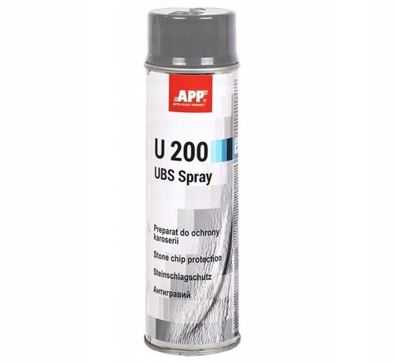 Środek Ochrony Karoserii W Sprayu App U200 Ubs Spray 500 ml Szary