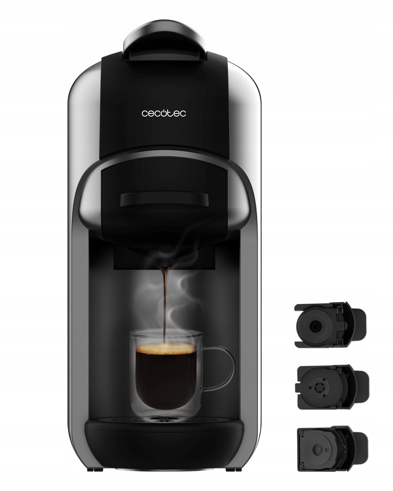 Ekspres do Kawy Cecotec FreeStyle Compact Kawa Mielona Kapsułki 1450W 19Bar