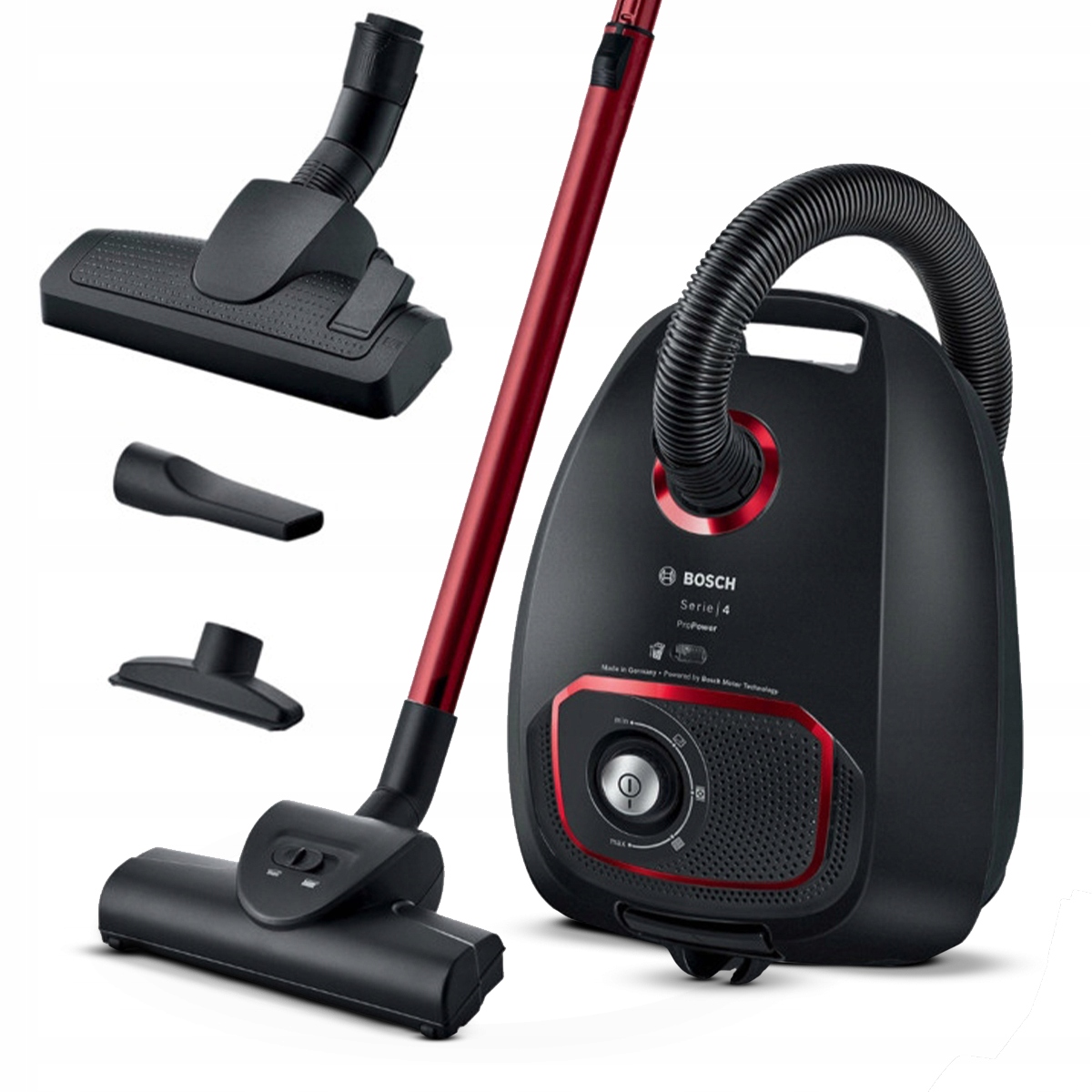 Odkurzacz workowy Bosch Serie 4 BGB41POW1 850W Hepa Regulacja mocy ssania