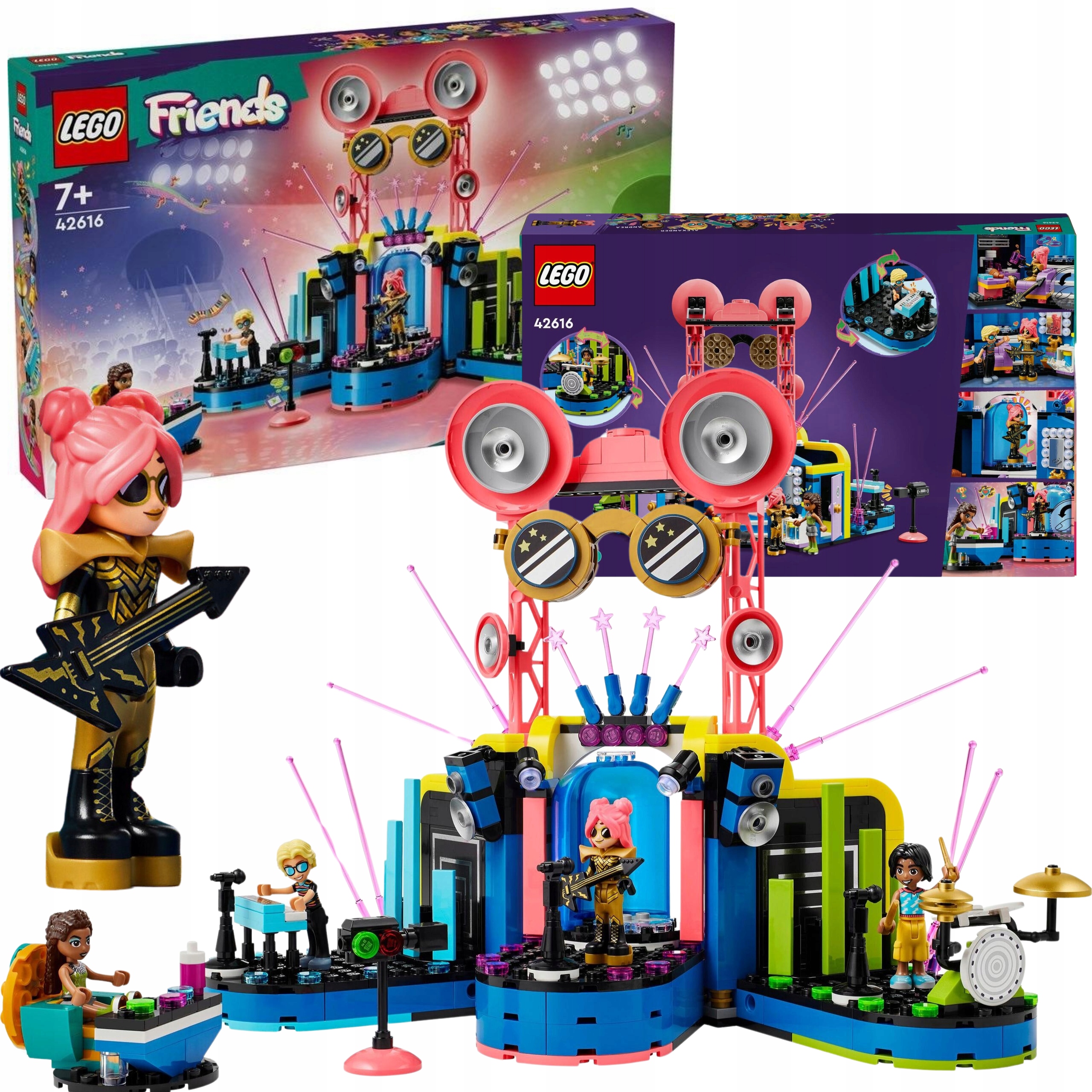 Lego Friends 42616 Ukázka Hudebních Talentů V Heartlake Stavebnice Pro Děti