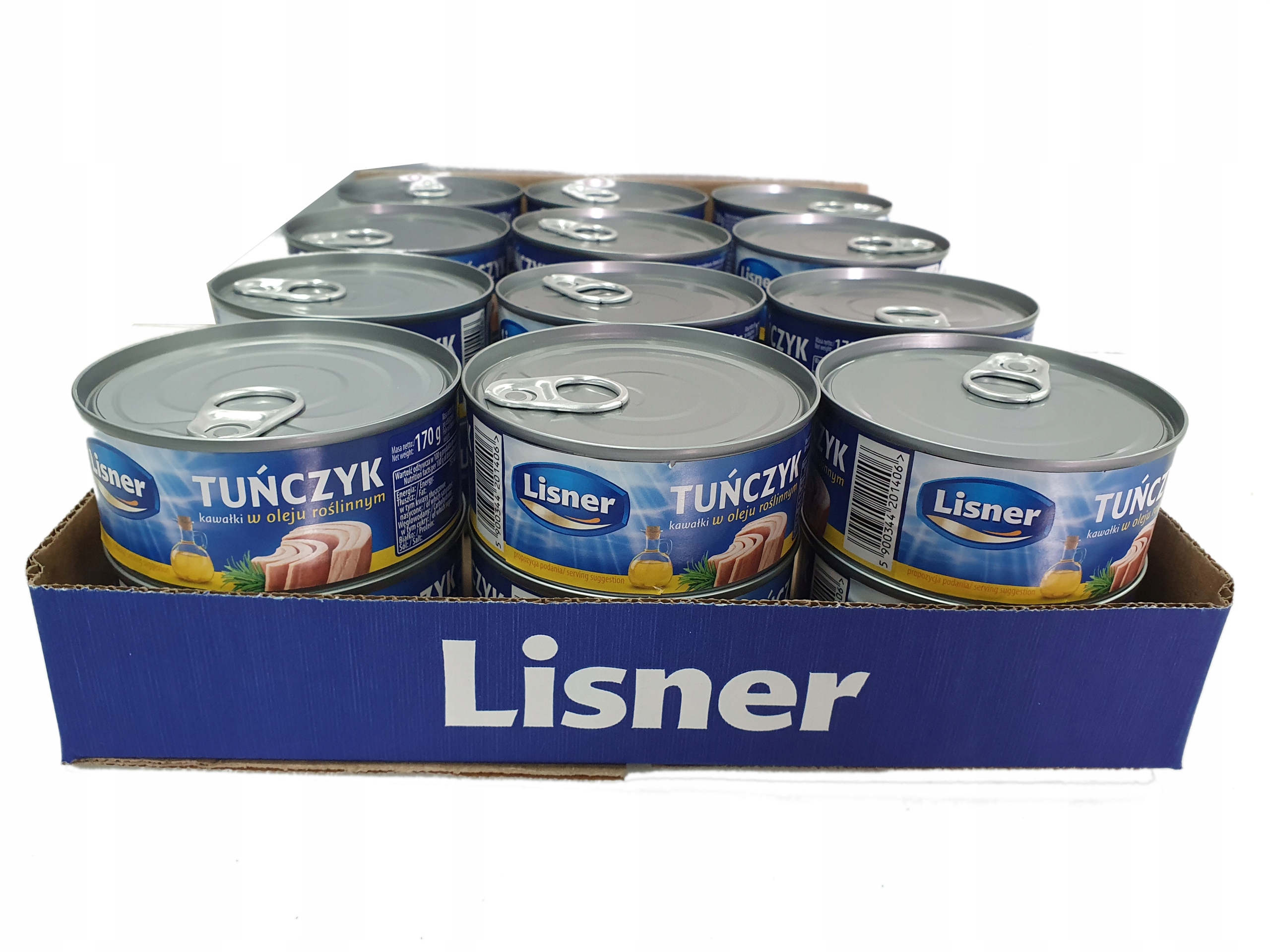 Levně Lisner Tuňák v oleji 170 g x 24 ks