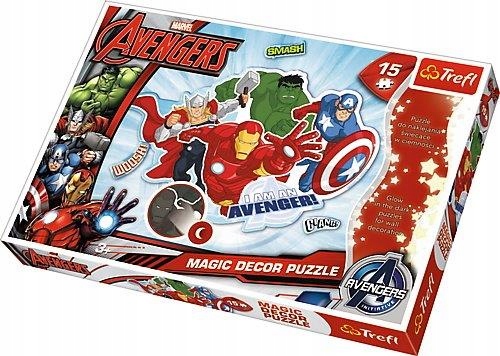 

Puzzle 15 Magic Decor Avengers Trefl 14612