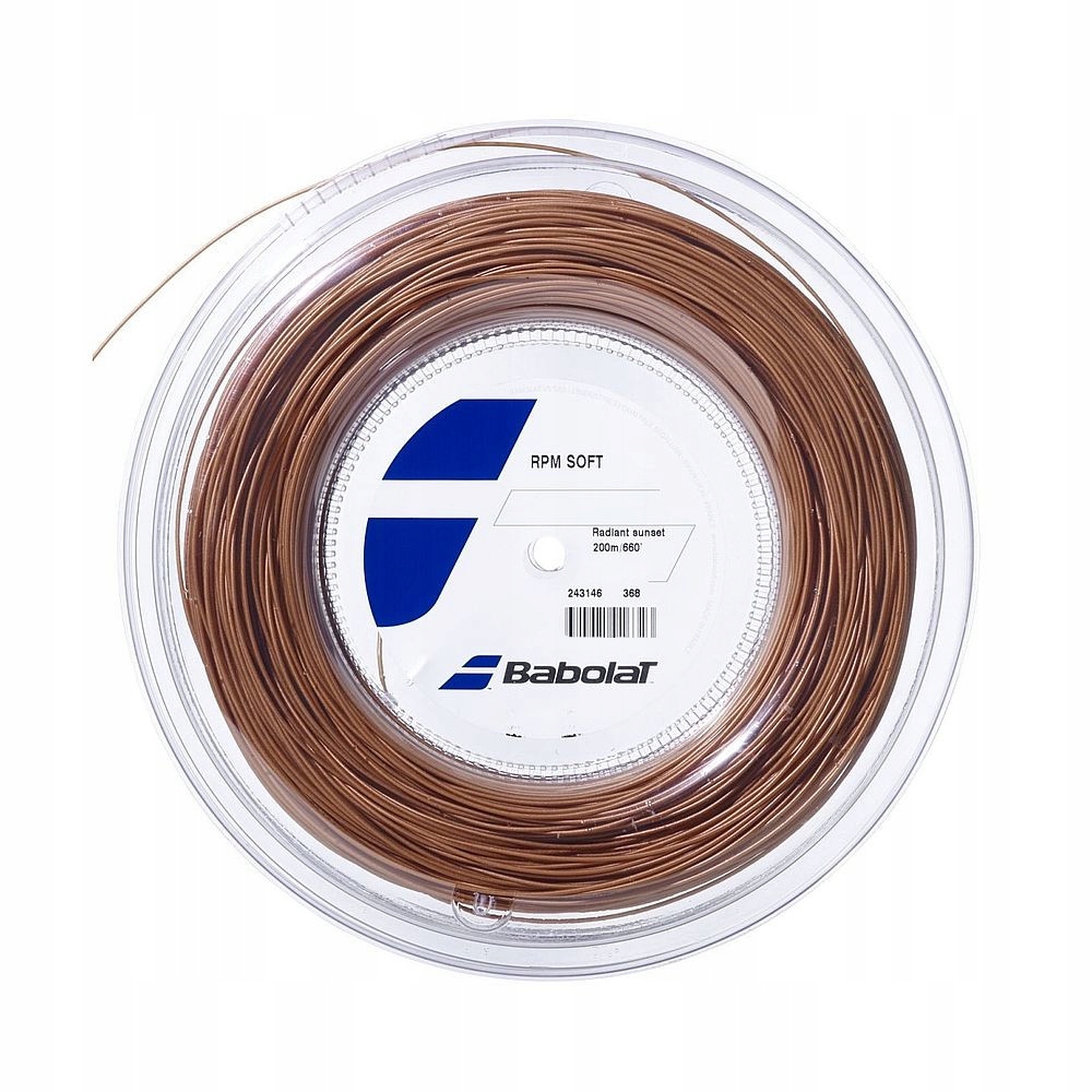 Tenisový výplet Babolat Rpm Soft Radiant Sunset 1,30 mm 200 m