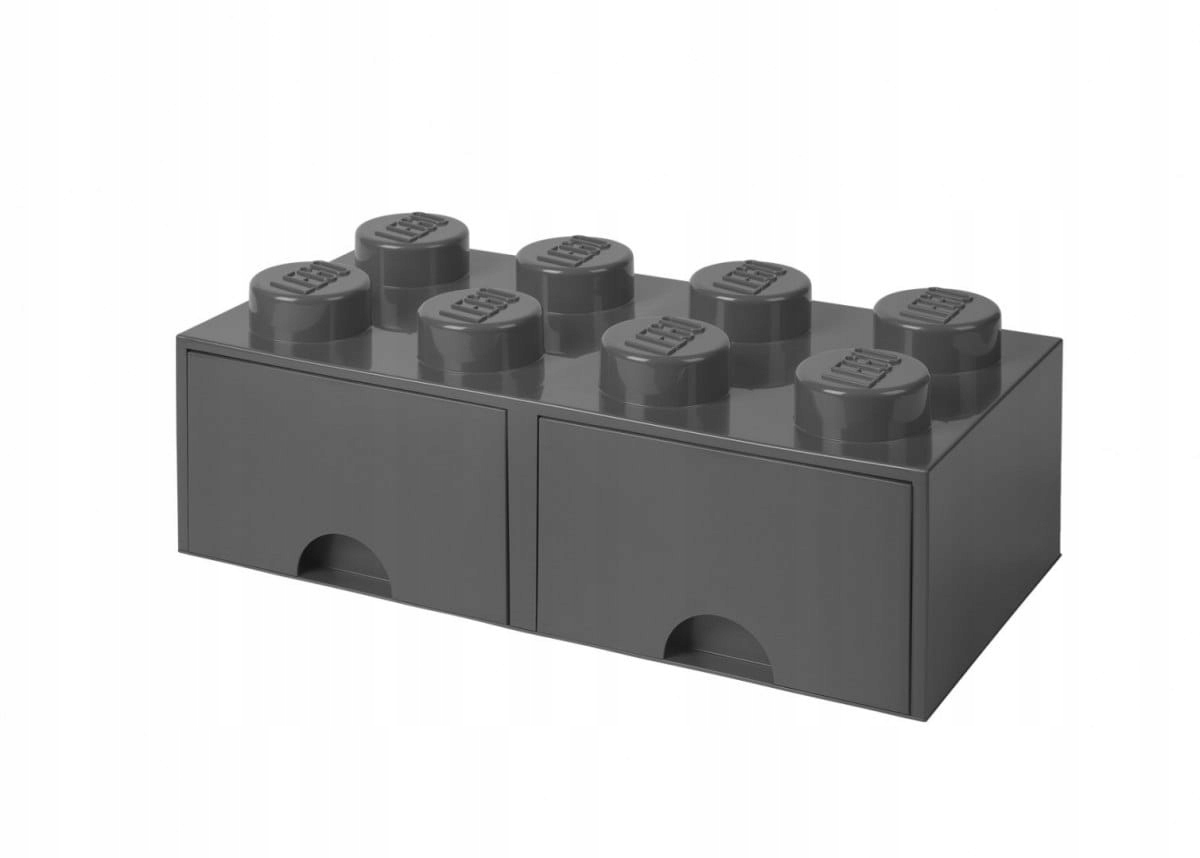 Lego Classic 40061754 Šuplík Lego Brick 8 tmavě šedá