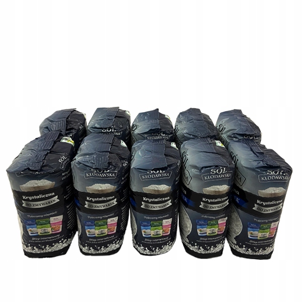 Levně Kladská sůl krystalická do myčky 10x1kg