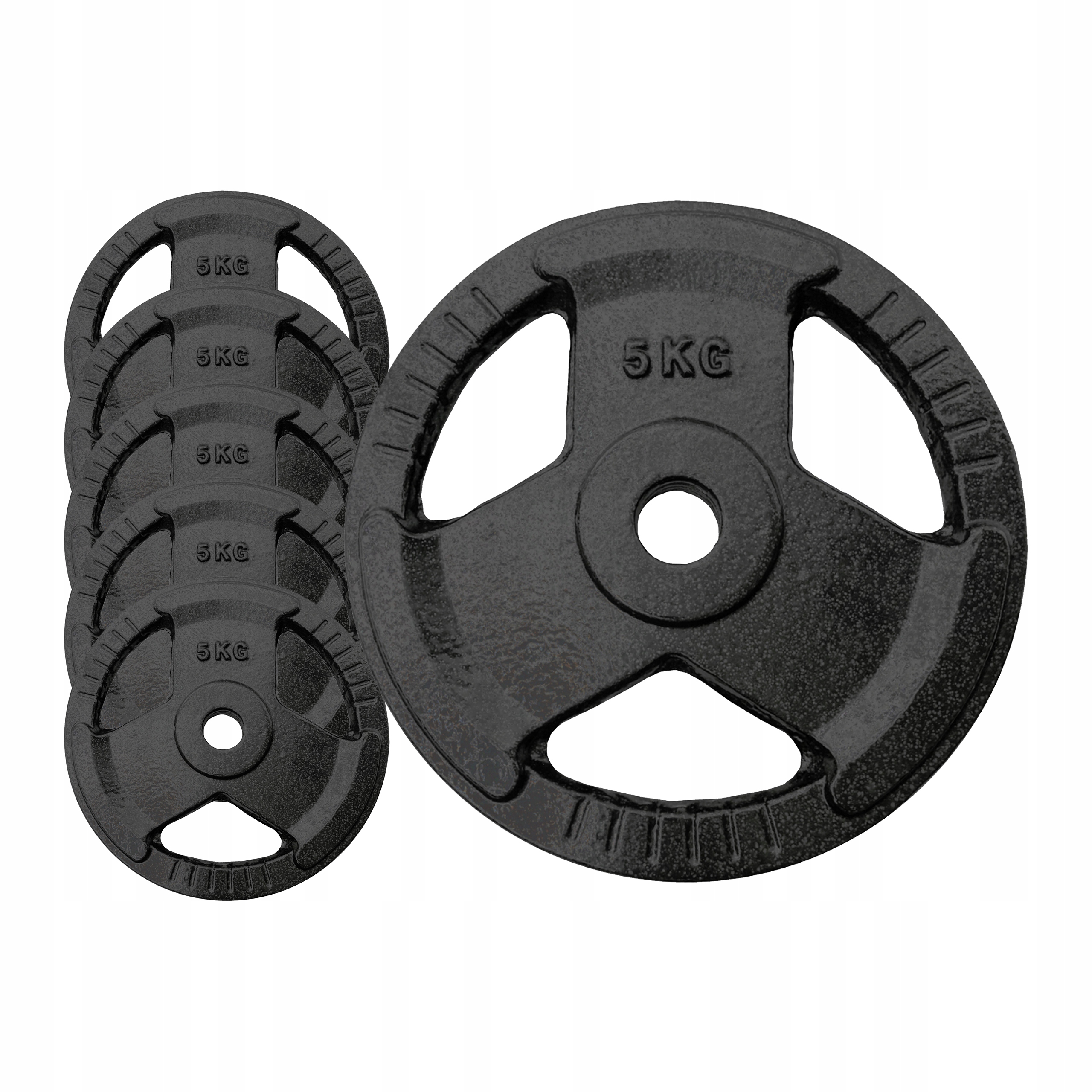 Obciążenie Żeliwne Talerz 6x5kg kierownica 28mm Łącznie 30kg na siłownię