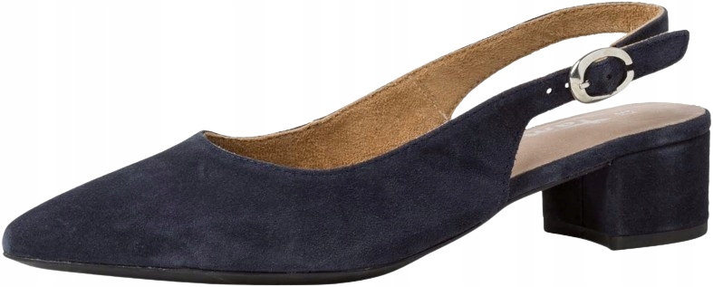 Tamaris Dámské Kožené Lodičky Modré 40 J3H