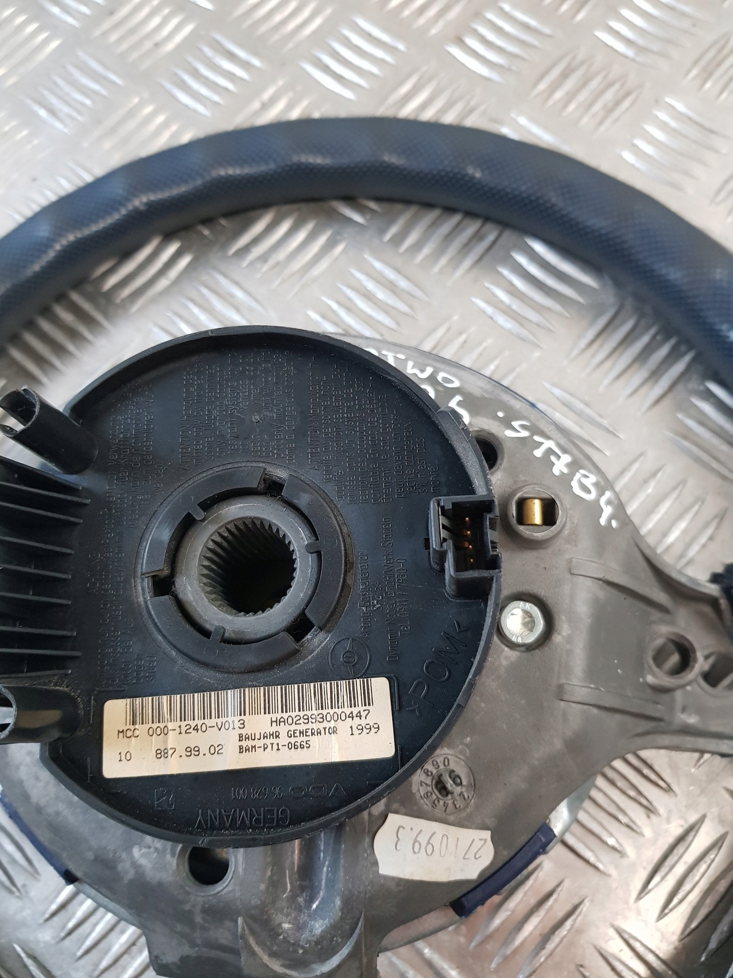 volante + airbag airbag SMART FORTWO e