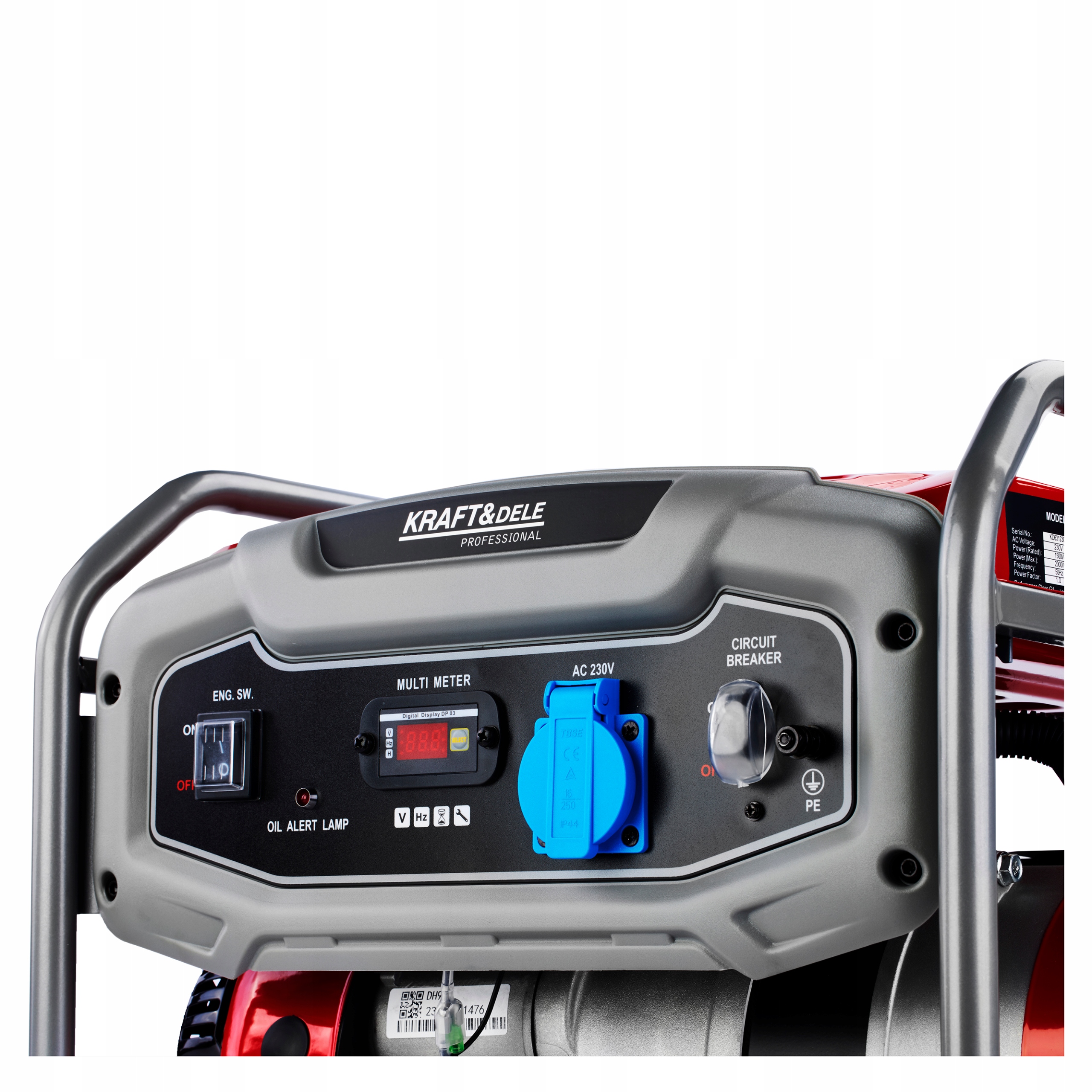 AGREGAT PRĄDOTWÓRCZY JEDNOFAZOWY 2000W PRZENOŚNY BENZYNA 4-SUWOWY CICHY Model KD631