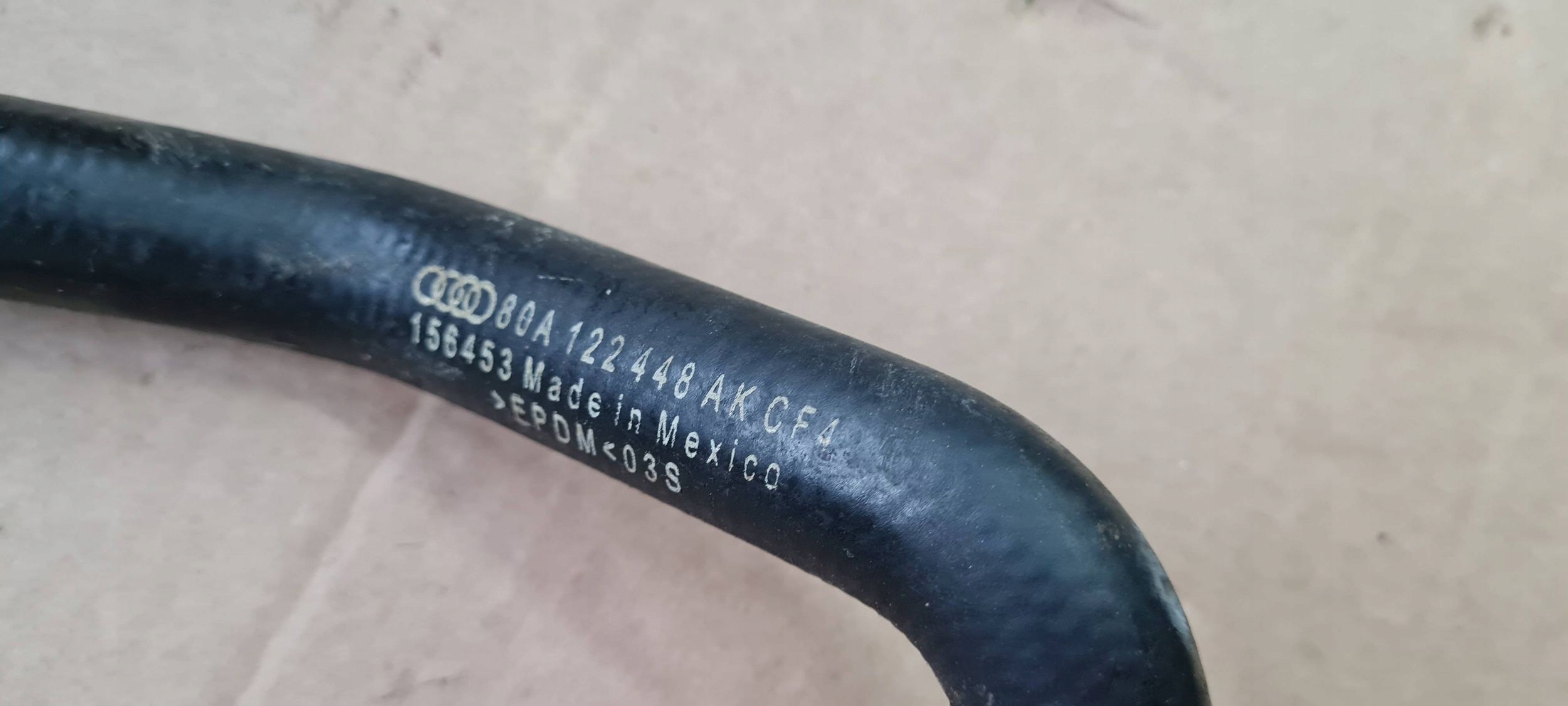 SQ5 80A LIFT prijenos crijevo vode 3.0 TFSI 80A122448AK
