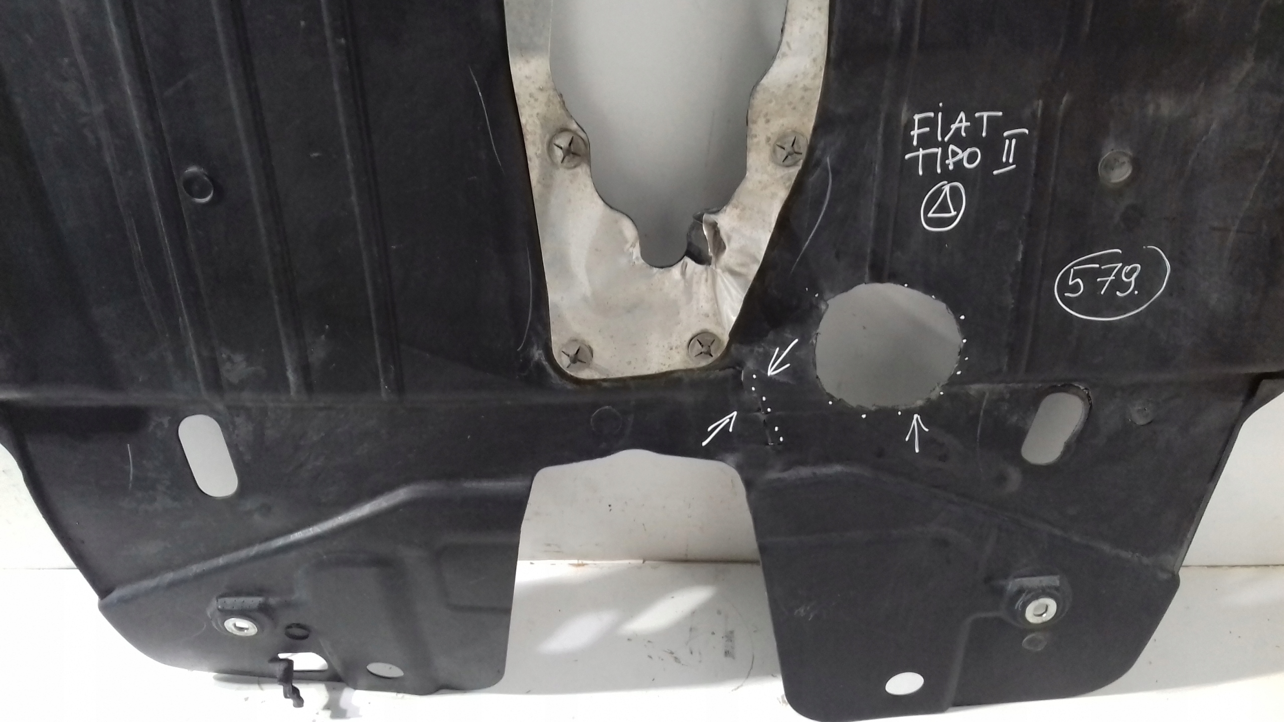 cover below engine FIAT TIPO II 00519843160E