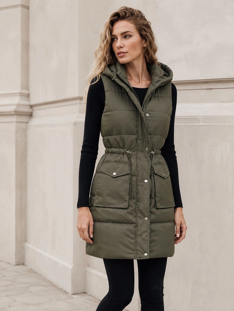 Vesta S Kapucí CAN-860 Army XL (42)