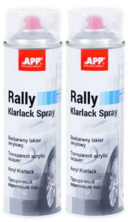 NOWOSC APP ZESTAW 2 KOLORY LAKIER BEZBARWNY Packaging Volume 1800 ml