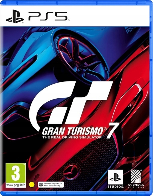 Gran Turismo 7 Polska Wersja PS5 Płyta Playstation 5 Gra Box Nowa