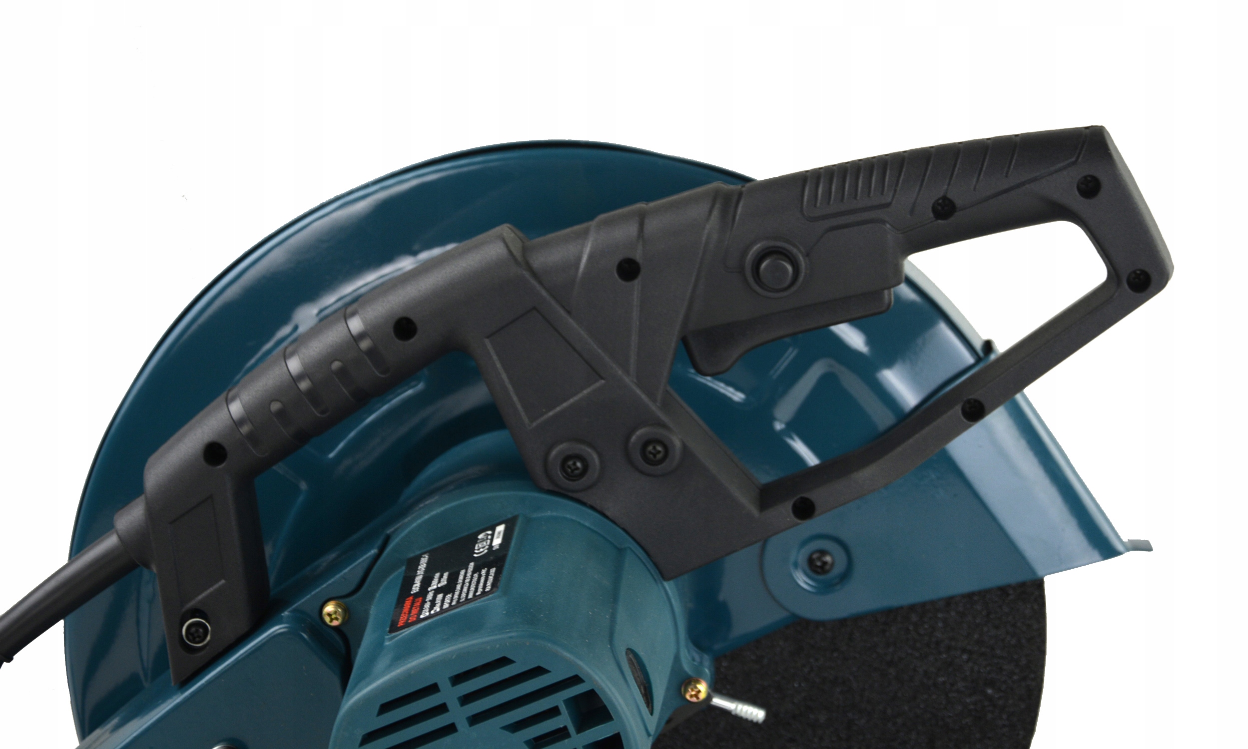 UKOŚNICA DO METALU PRZECINARKA KĄTOWA PIŁA 2x TARCZA Zasilanie sieciowe