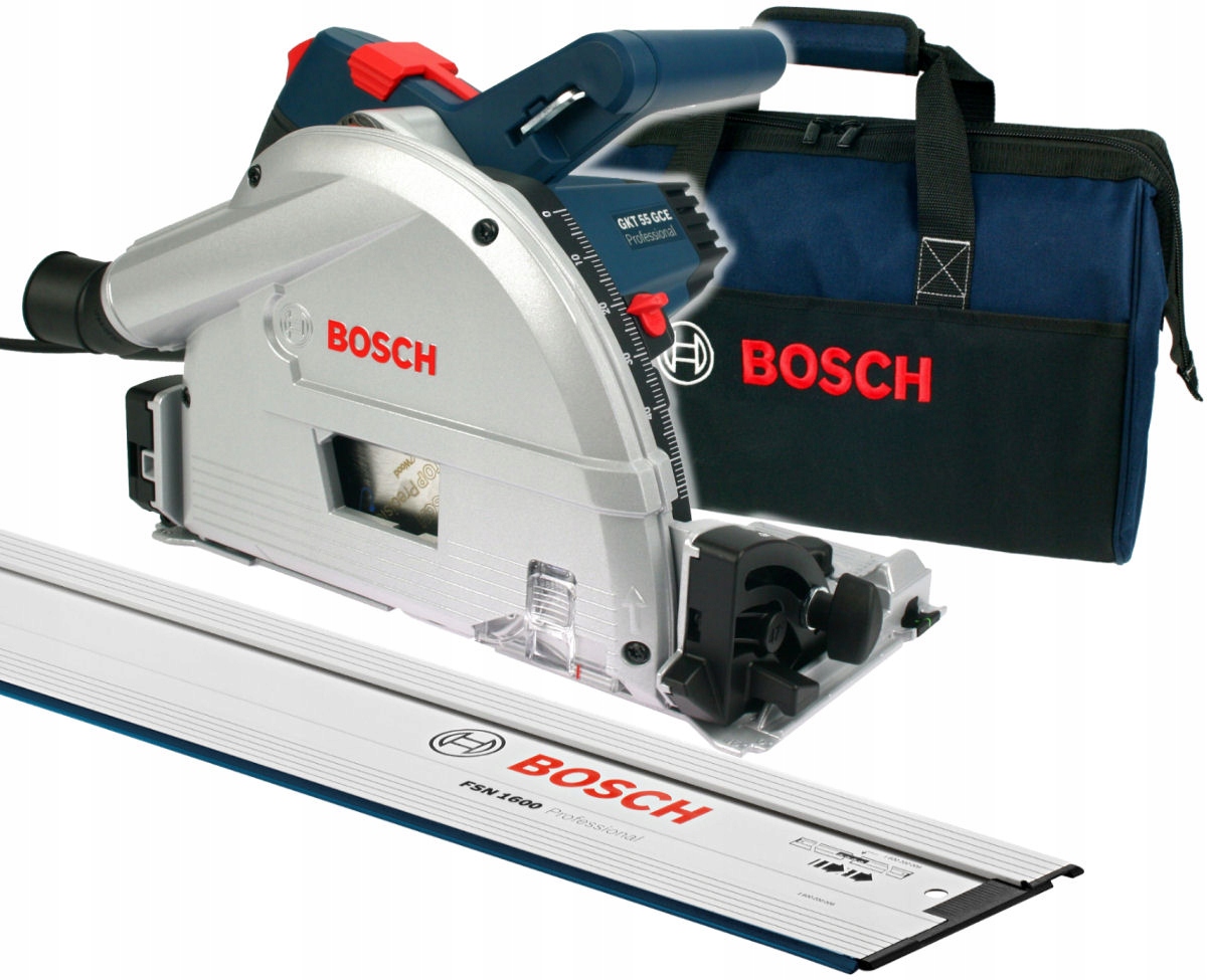

Pilarka Zagłębiarka Gkt 55 Gce Bosch Torba Szyna