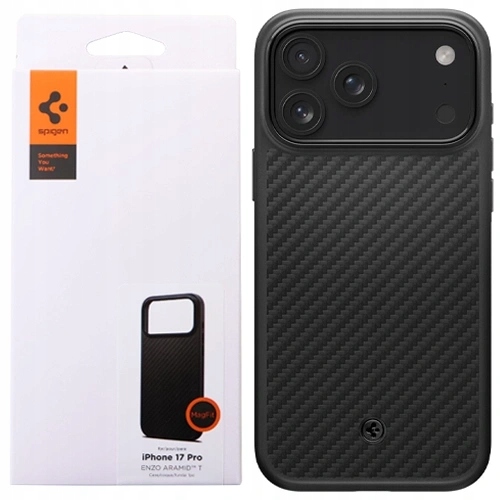 Pouzdro Obal Pro Apple Iphone 17 Pro Spigen Enzo Aramid „t“ Magsafe