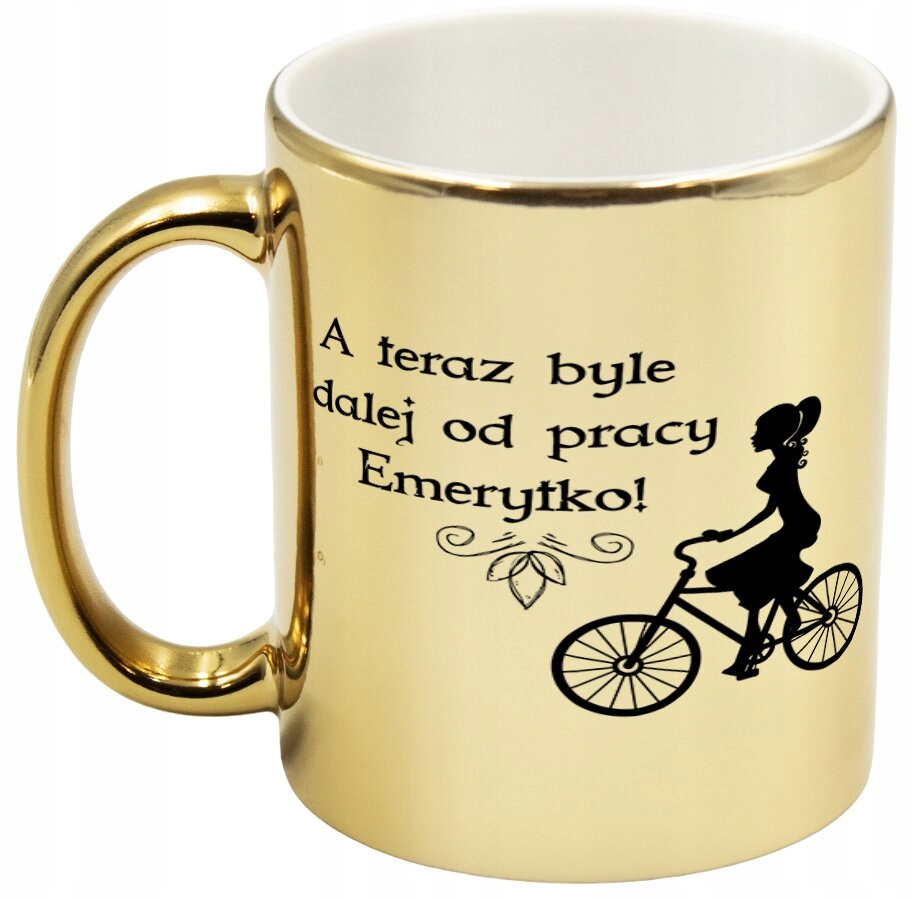 

Kubek z nadrukiem dla Emeryta Emerytki