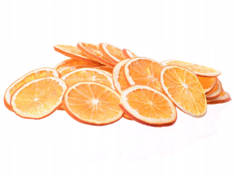 

Pomarańcze w plasterkach 100g suszone zapach jasne
