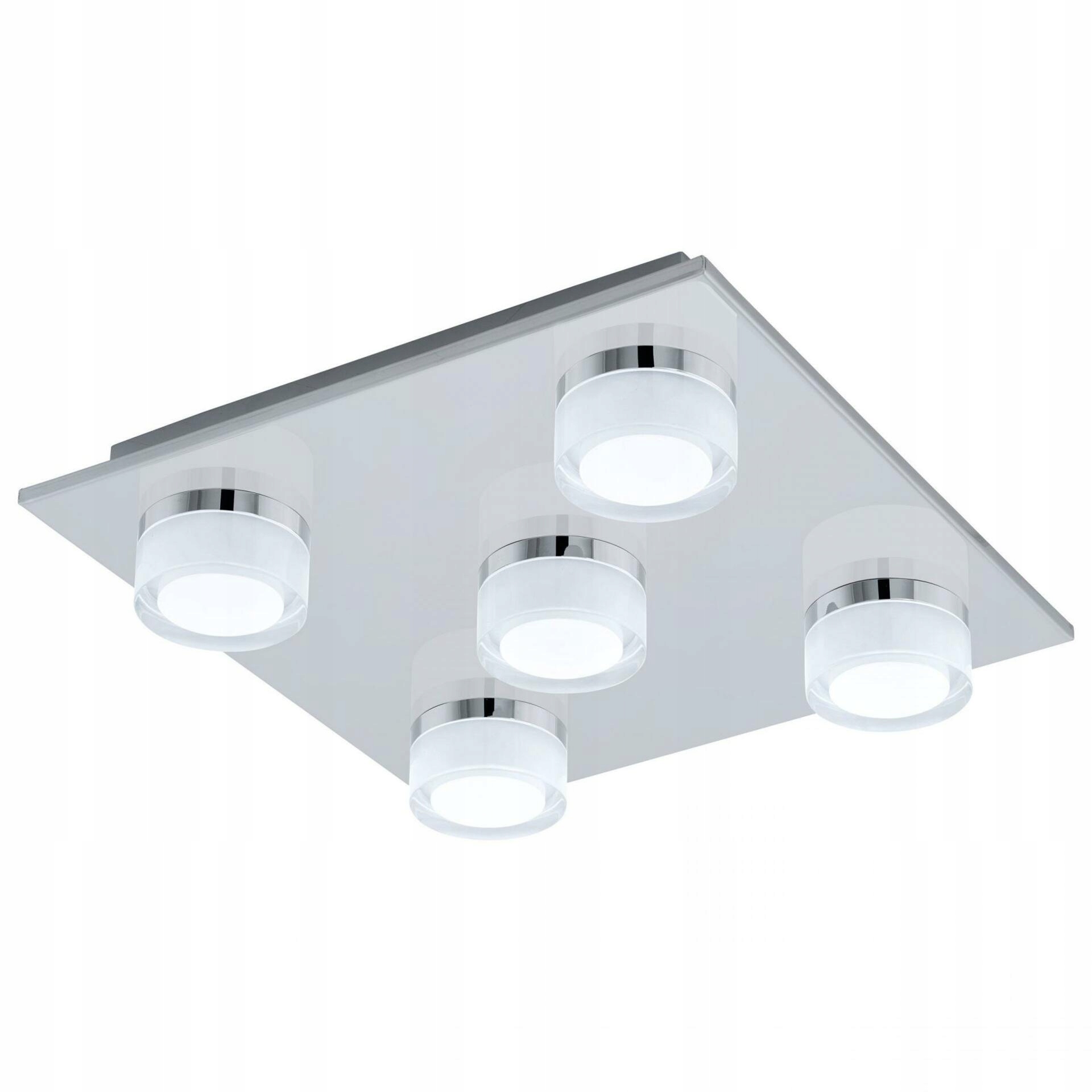 Stropné Led svietidlo Eglo Romendo 1 36W IP44 chróm 320x320 mm