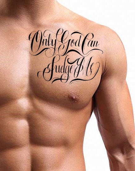 

Tatuaże tymczasowe zmywalne napisy angielskie Duże