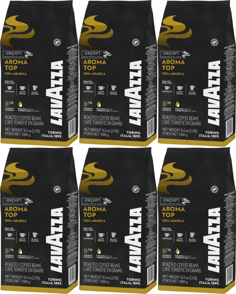 Kawa ziarnista Lavazza Expert Aroma Top 1kg x6