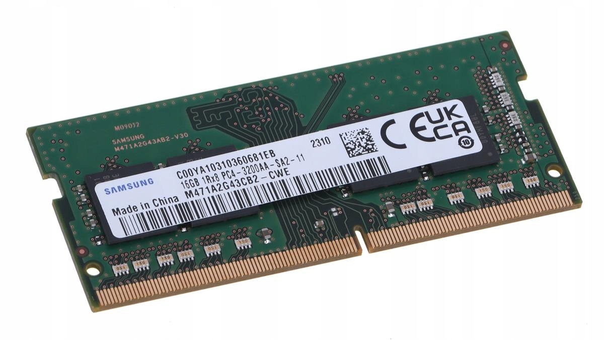 Pamäť Ram 16GB DDR4 Samsung 3200 MHz 1.20V PC4-3200AA M471A2G43CB2 Cwe