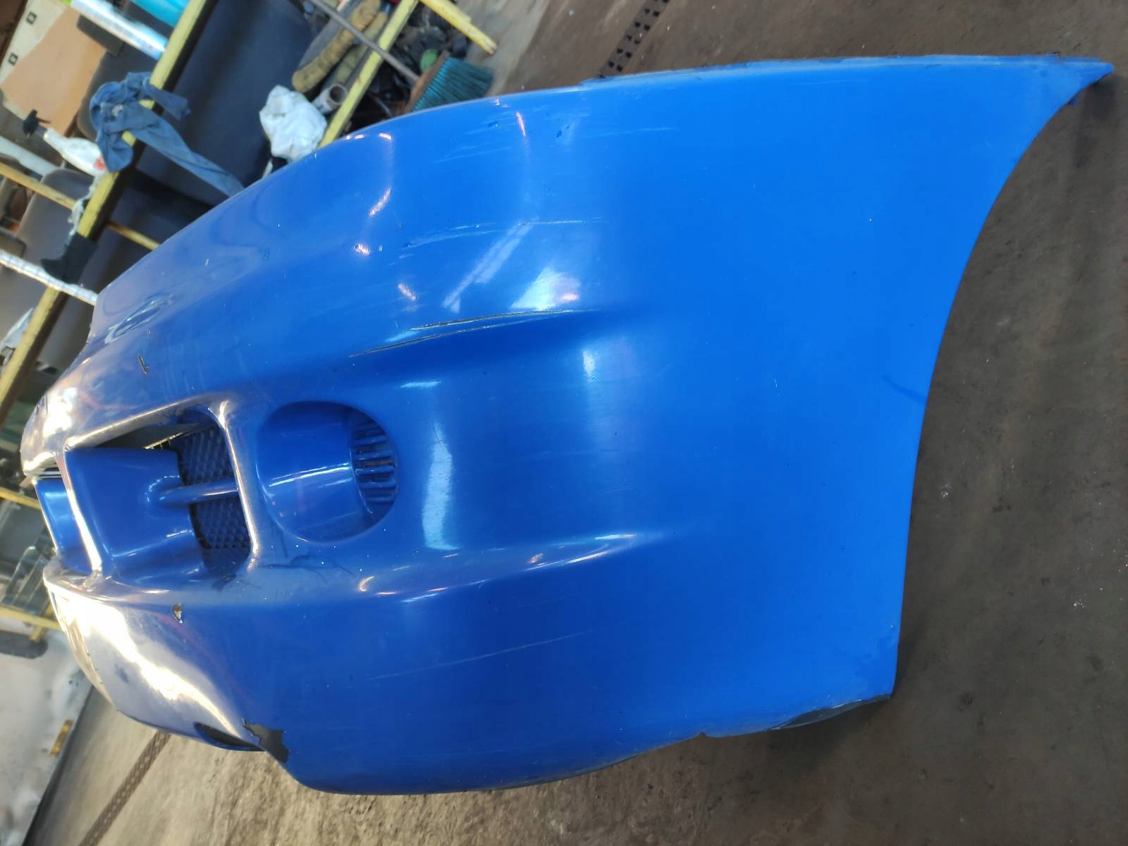bumper front FIAT DUCATO II LIFT blue