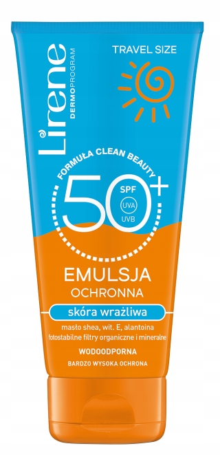 

Emulsja ochronna skóra wrażliwa Spf 50+ Travel Siz