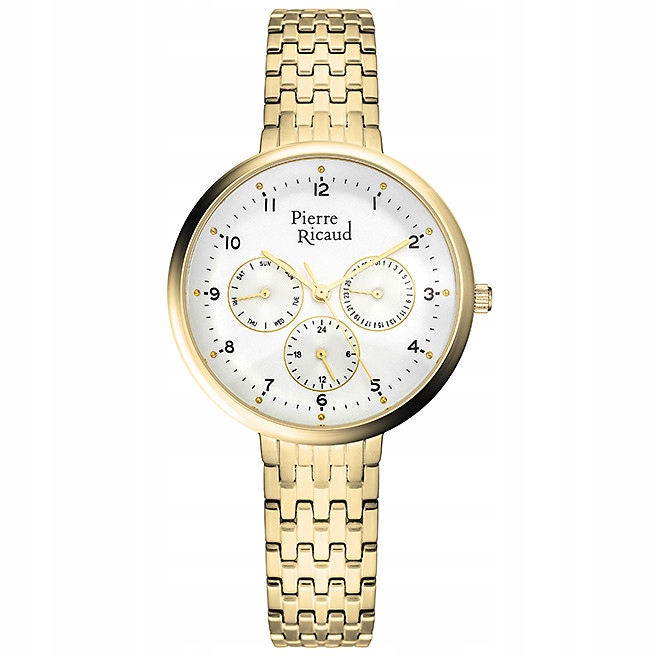 Dámské hodinky Pierre Ricaud P22089.1123QF zlaté