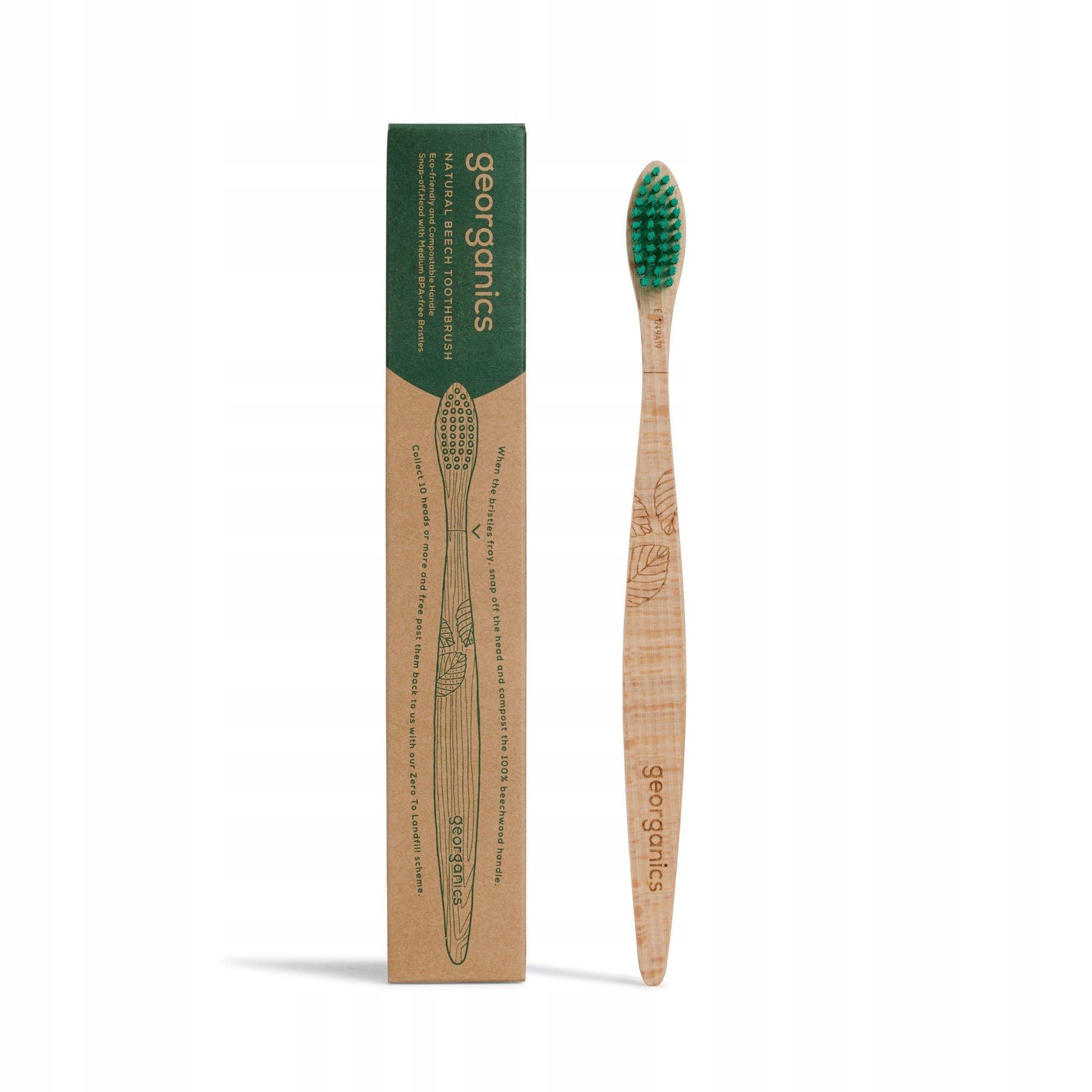 

Georganics Eko Szczoteczka do Zębów Medium