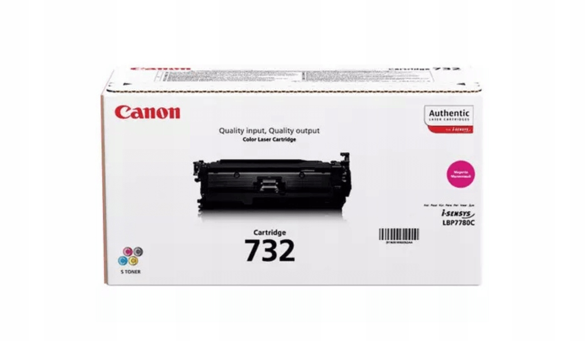 Toner Canon CRG-732 6,4 tisíc M 6261B002 Originál crg 732 magenta