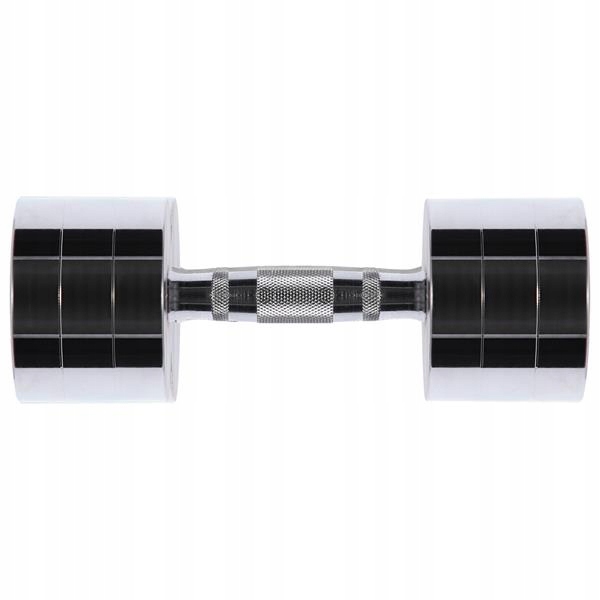 HANTLE Chromowane 2x8kg Treningowe HMS Wytrzymałe Model CHD08