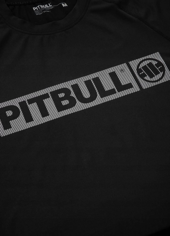 PITBULL WEST COAST T-SHIRT KOSZULKA MĘSKA SPORTOWA HILLTOP 190g CZARNA XXL Kolor dominujący czarny