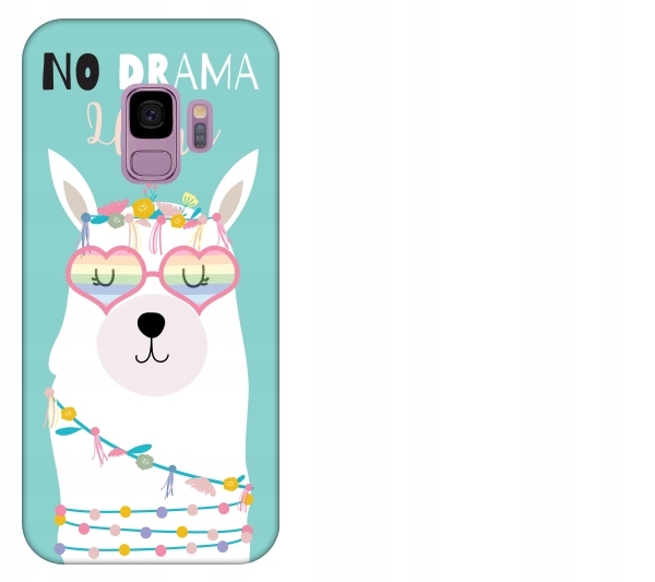 

Etui pokrowiec Samsung Galaxy S9 No drama llama