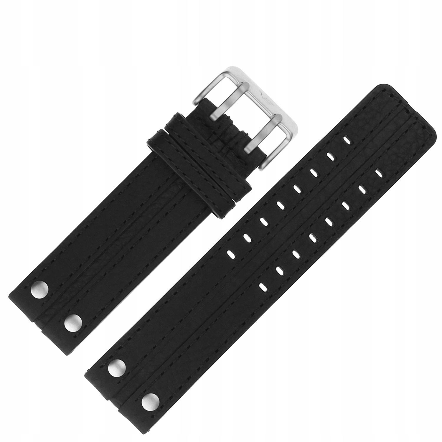 Pásek Expedition kůže (A544) černý matný