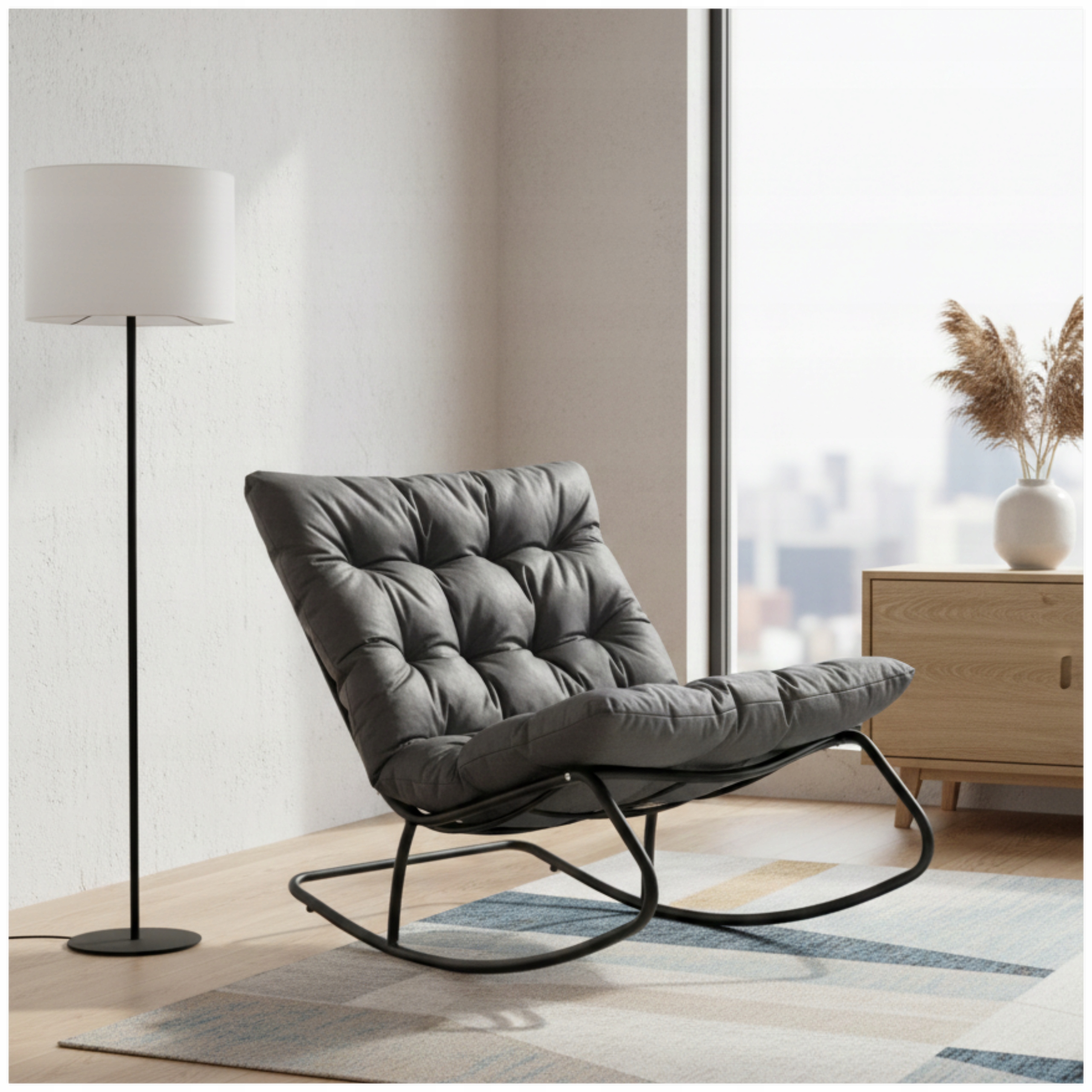 Záhradné Húpacie Kreslo Záhradný Nábytok Lehátko Odpočinkový Vankúš Na