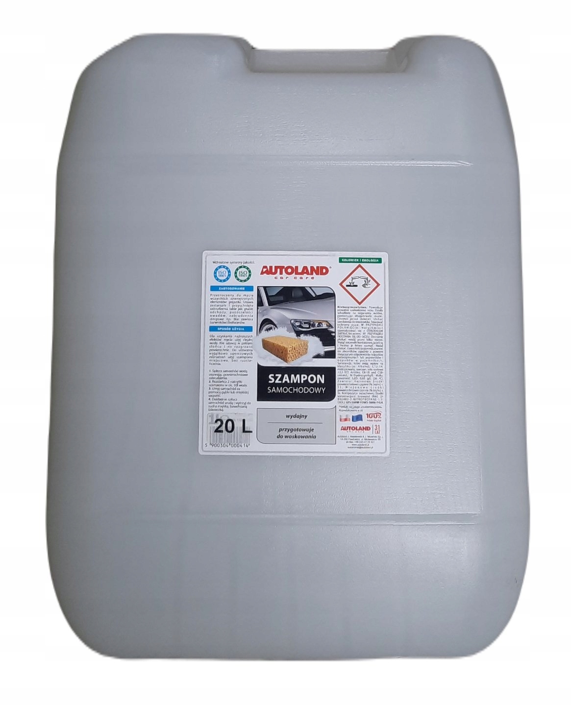 

Autoland Szampon Samochodowy 20L