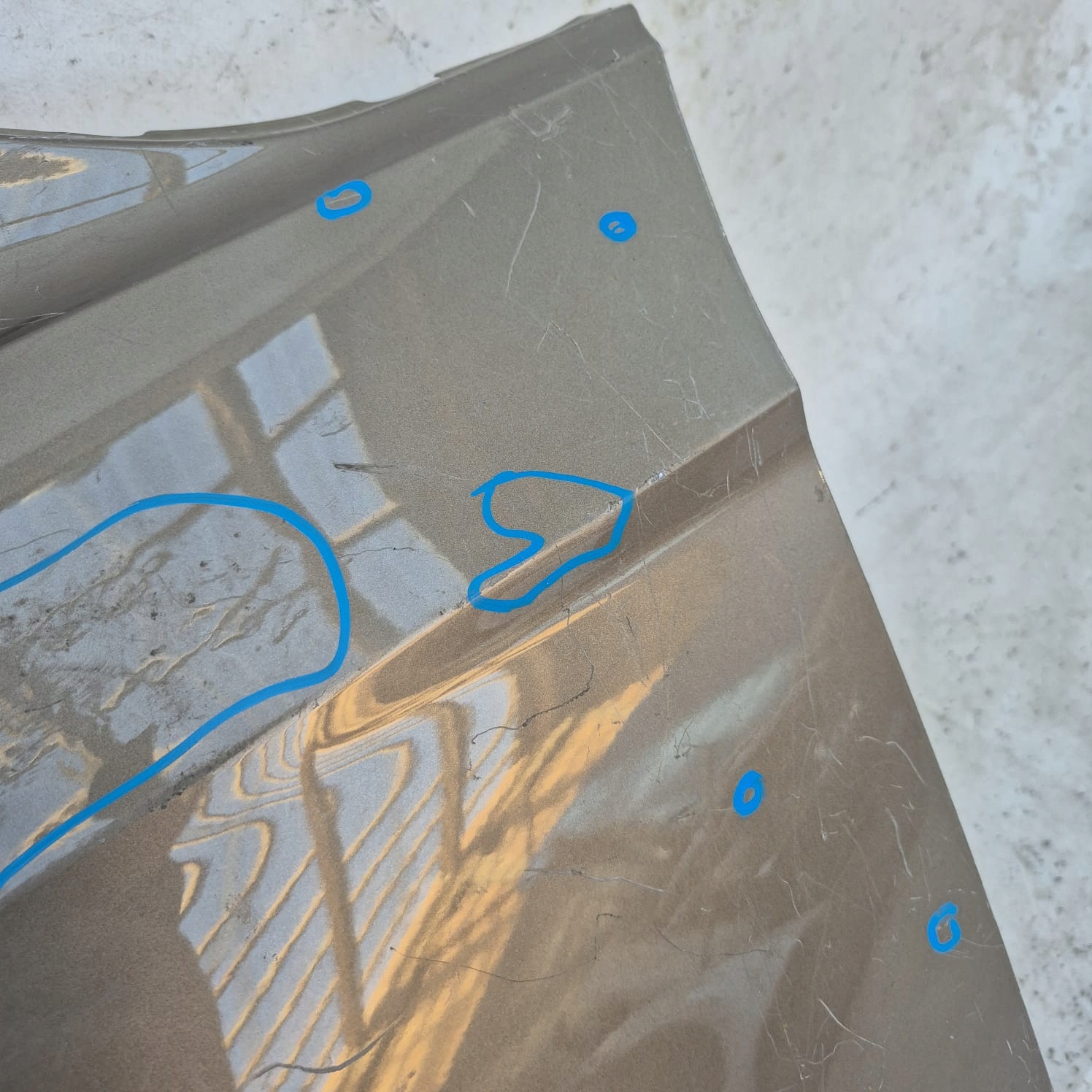 VW GOLF SPORTSVAN 14-20 fender front front left