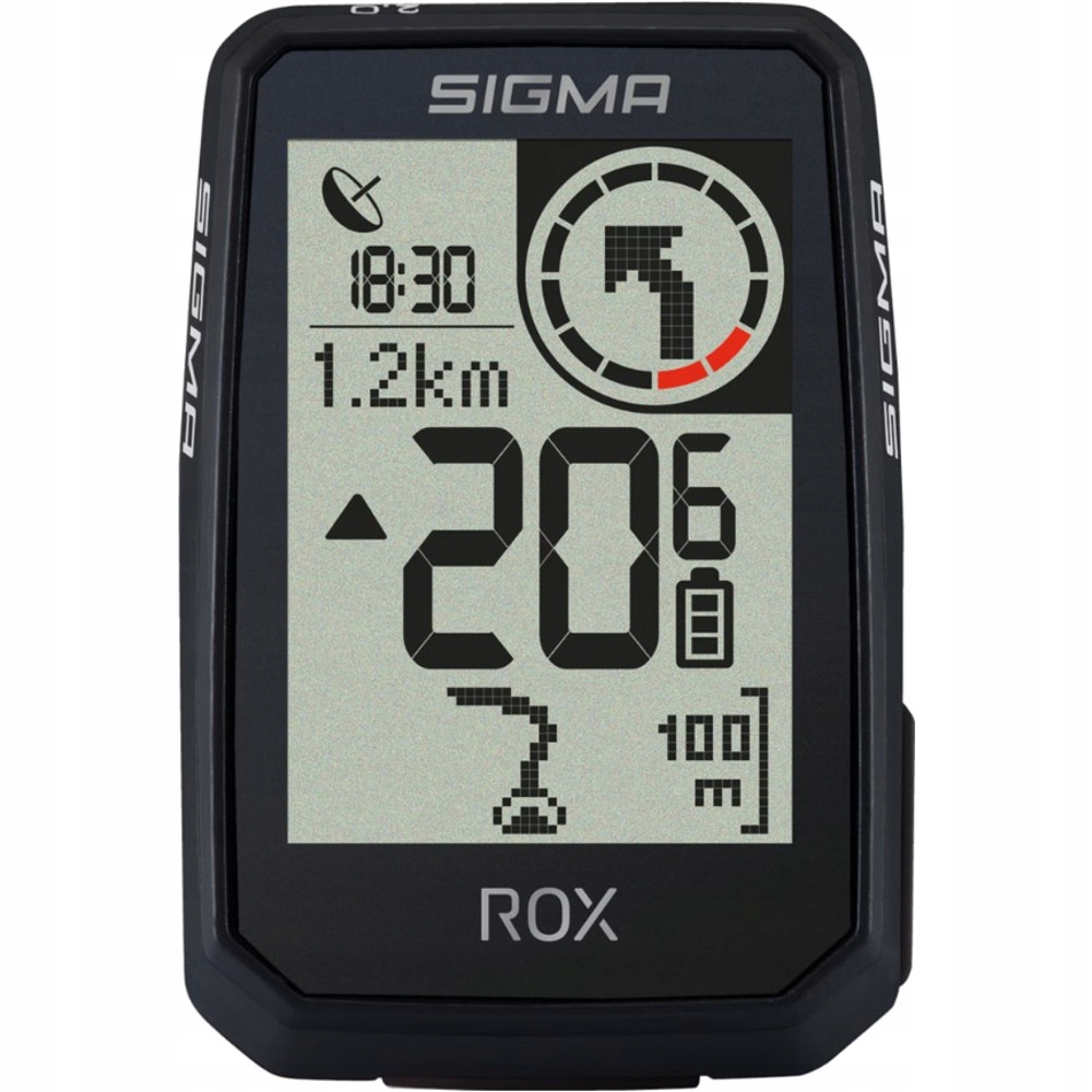 Sigma Rox 2.0 Endurance Licznik Gps Glonass IPX7 Ant+ Bluetooth 26h