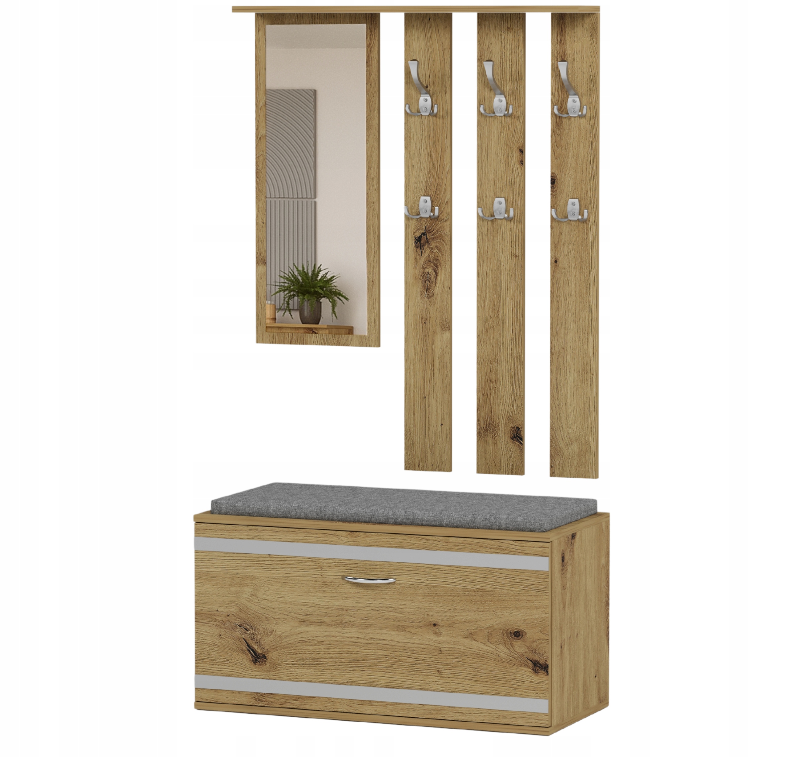 Garderoba wieszak szafka na buty lustro artisan V-2 Producent