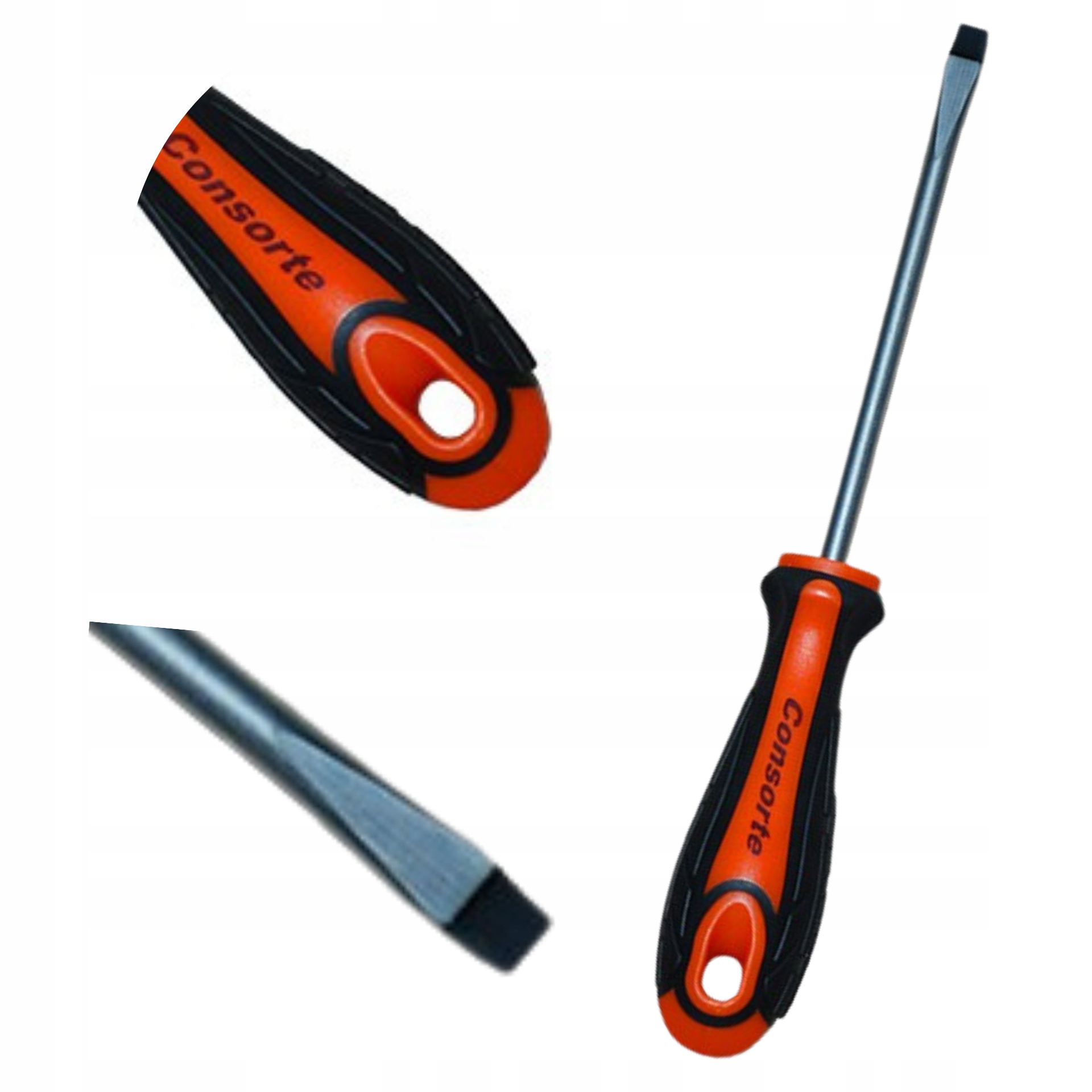 Śrubokręt wkrętak płaski STAL CrV 6150 PIASKOWANA KOŃCÓWKA 5x100 mm