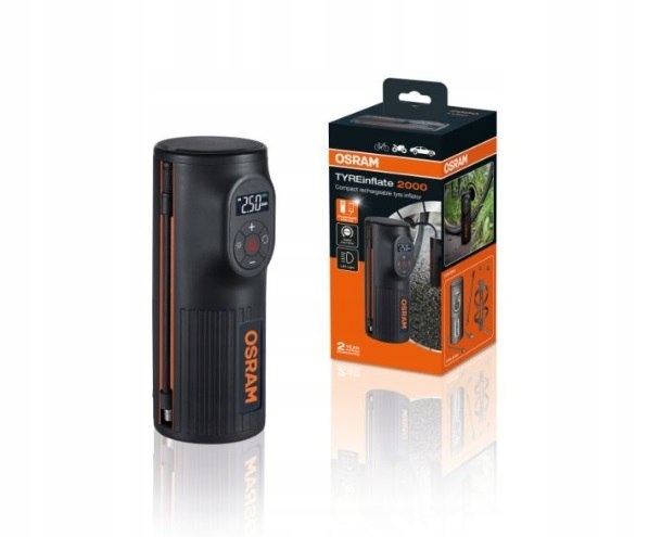 Digitálny kompresor Osram TyreInFlate 2000