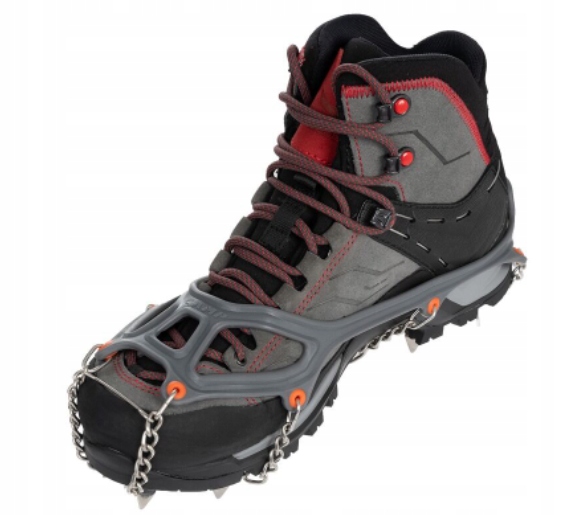 

Raczki Ice Master Light-grey-orange-m 39-41