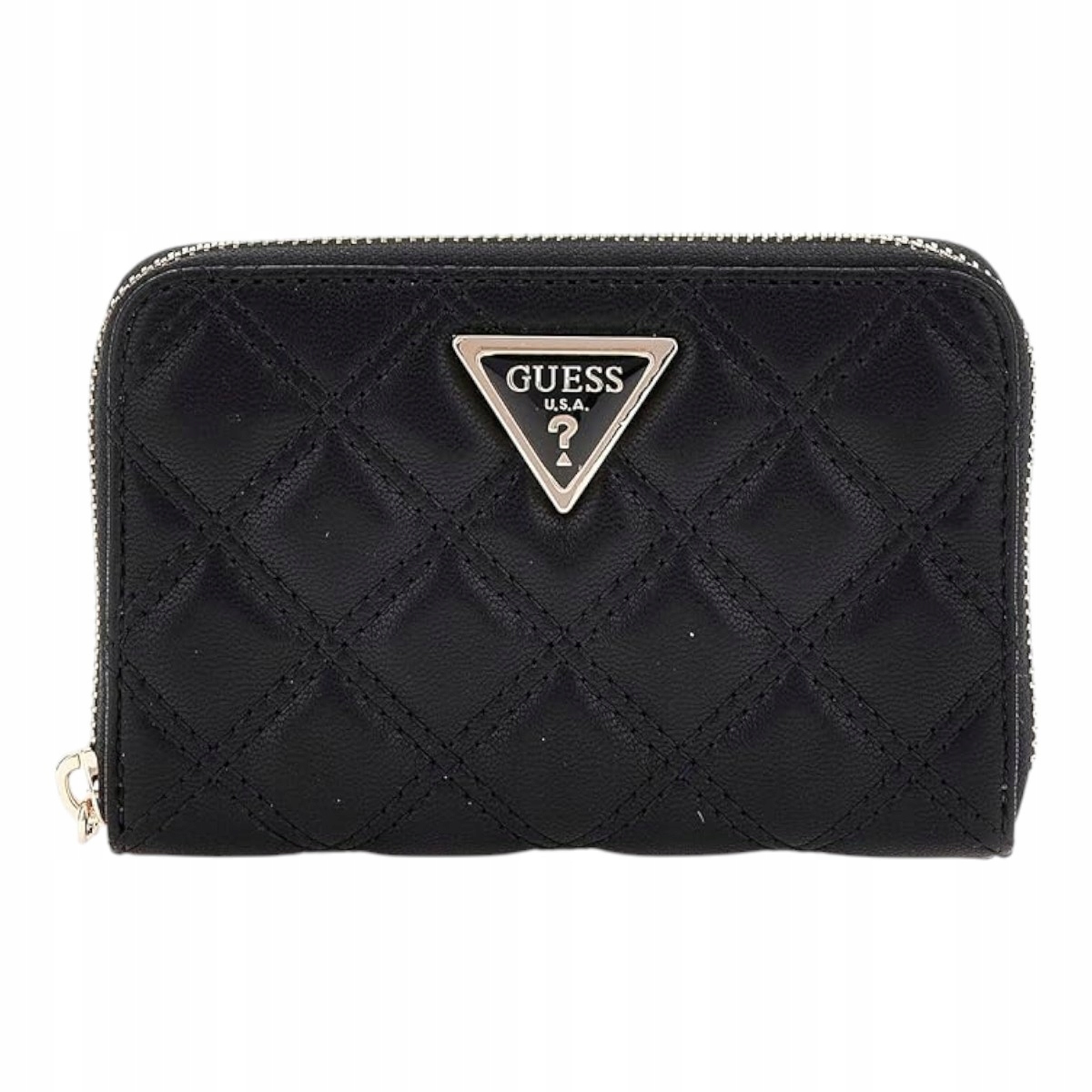Guess Dámská Peněženka Giully Slg Medium Zip Černá