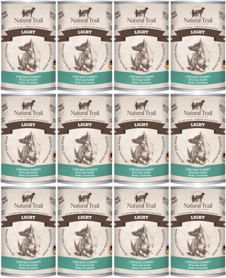 Levně Natural Trail Light 12 x 400 g