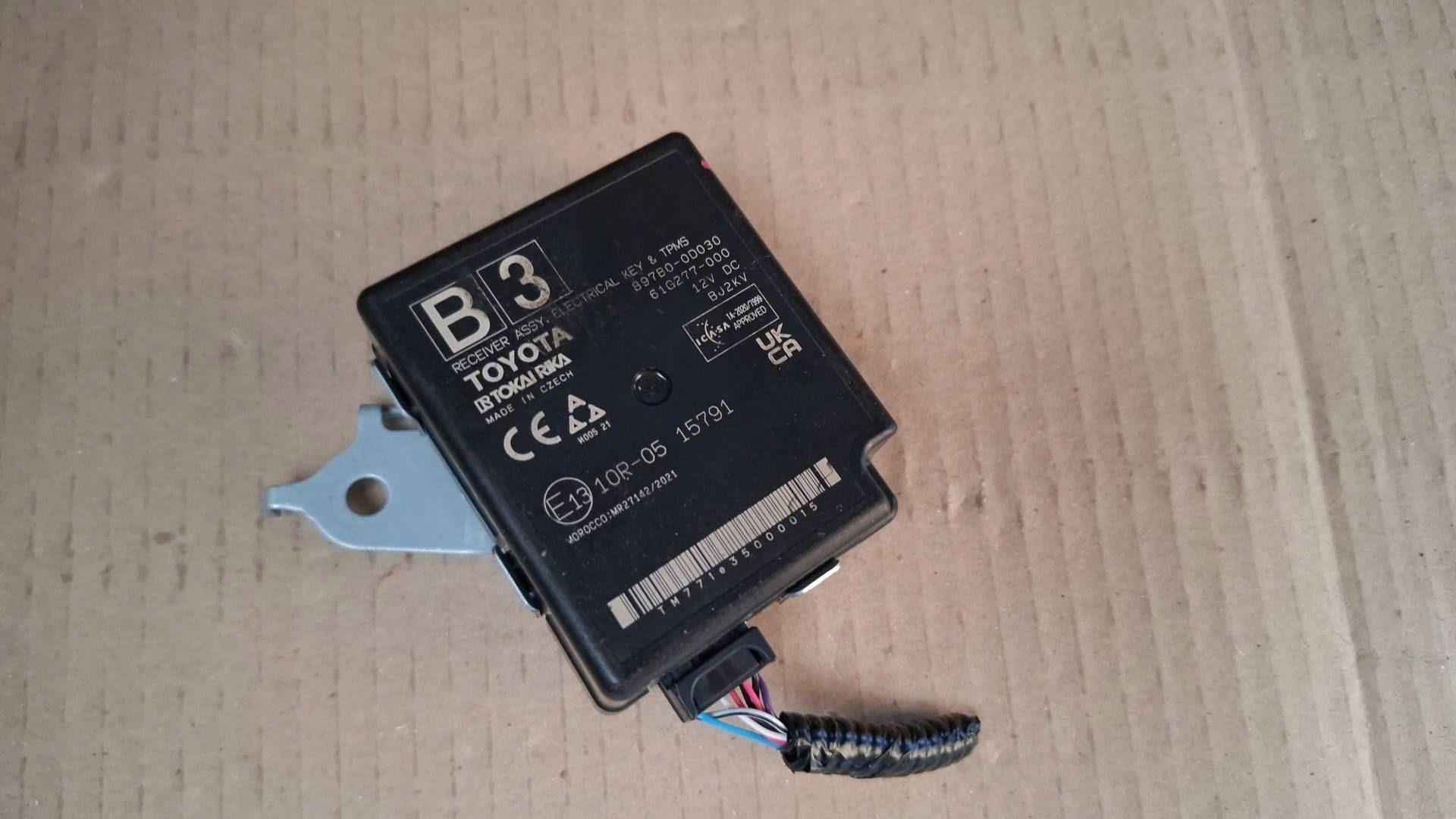 control unit central of a lock Mazda 2 2024r 897B0-0D030