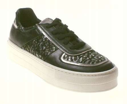 Laura Messi 2472 Polobotka Černá Vel 36